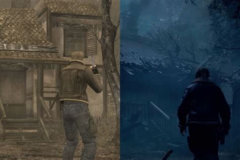 Así se ve el remake de Resident Evil 4 en comparación al juego original