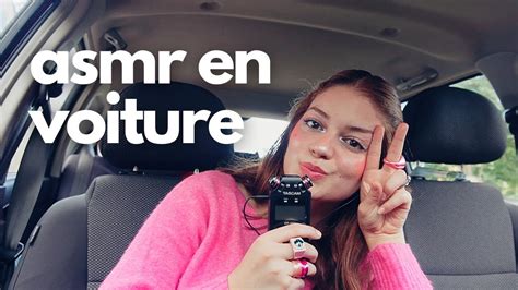 Asmr Dans Une Voiture Blabla On Discute Avec Le Tascam Youtube