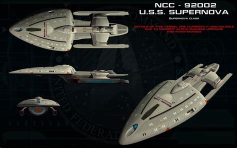 Supernova Class Ortho On Deviantart Star Trek