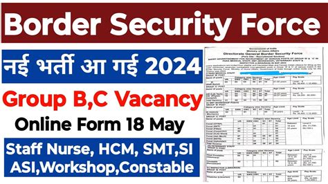 BSF New Vacancy Notice Out 2024 BSF HCM Vacancy Out 2024 BSF