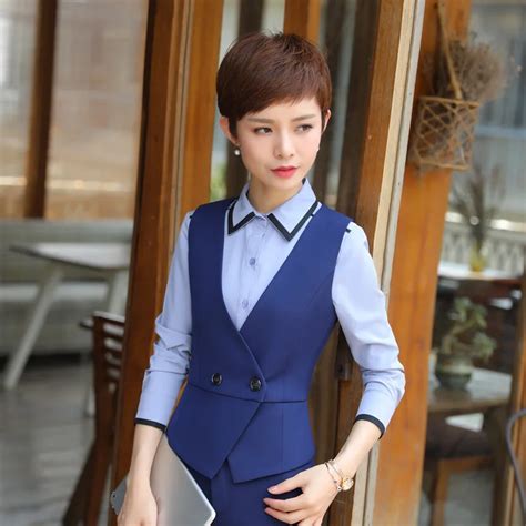 Buy Women Formal Work Vest Office Lady Sleeveless V