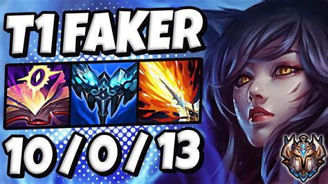 T Faker Ahri Vs Viktor Mid Patch Korea Challenger Youtube