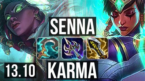 Senna Caitlyn Vs Karma Ezreal Sup Games Kr