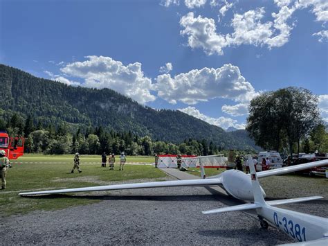 Kurz nach Start Pilot stirbt bei Flugzeugabsturz in Höfen Reutte