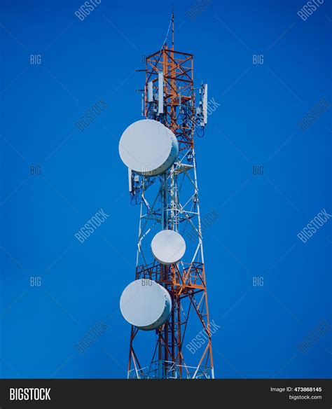 5g Cell Towers Smart Image & Photo (Free Trial) | Bigstock