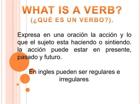 Verbos Regulares E Iregulares Ppt