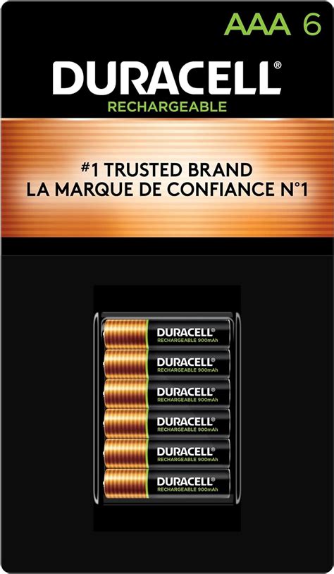 Duracell Baterías Aaa Recargables Paquete De 6 Unidades Batería