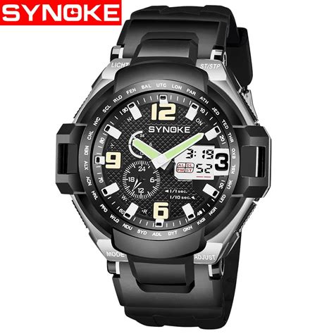 Synoke Outdoor Multifunctional Student Watch Swimming Waterproof