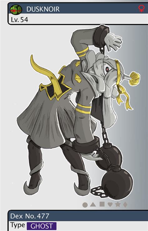 Gijinka Pokemon 477 Dusknoir by saurodinus on DeviantArt