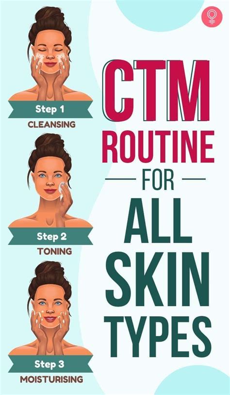 Ctm Routine The Basics Of Skin Care Skin Types Skin Routine