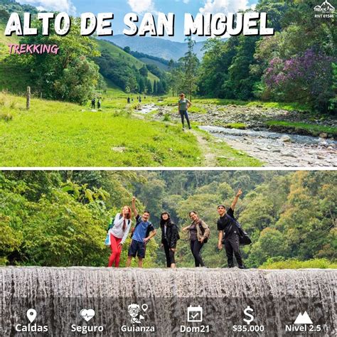 Trekking Alto De San Miguel Infolocal Comfenalco Antioquia