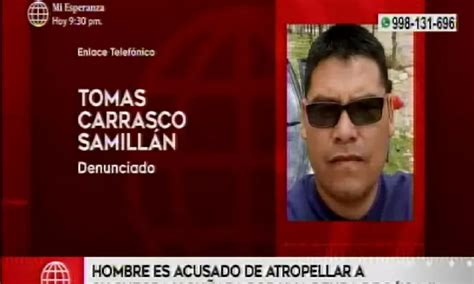 Hombre es acusado de atropellar a suegra y cuñada por deuda de S 10 mil