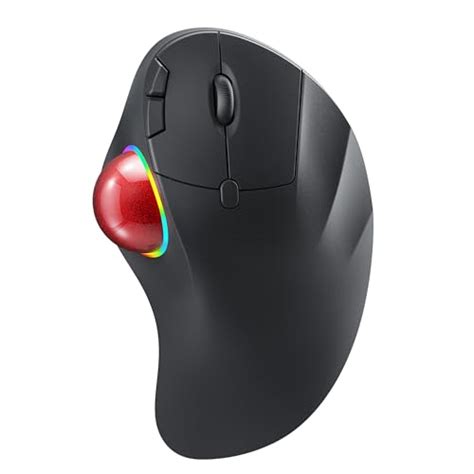 Wireless Trackball Mouse Rechargeable Ergonomic | Lowpi