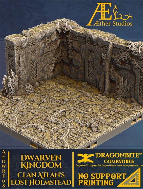 AEDWRF08 - Dwarven Kingdom Lost Holmstead - Aether Studios | Dwarven | DriveThruRPG.com