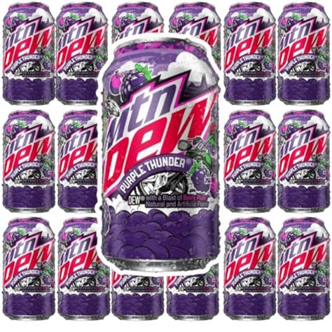 Upc 784300170600 Mountain Dew Purple Thunder Mtn 18 Pack 12oz Cans