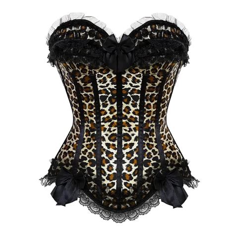 Gothic Corset Mujer Sexy Lace Up Bustiers Slimming Padded Zip Tight