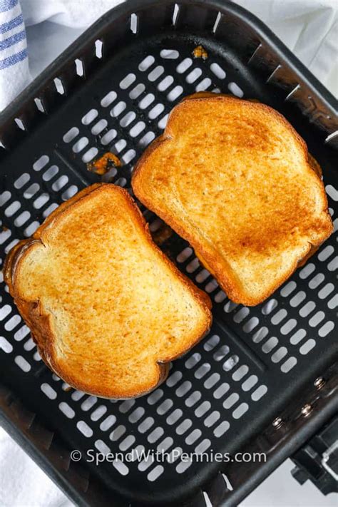 Air Fryer Grilled Cheese Spend With Pennies Karinokada