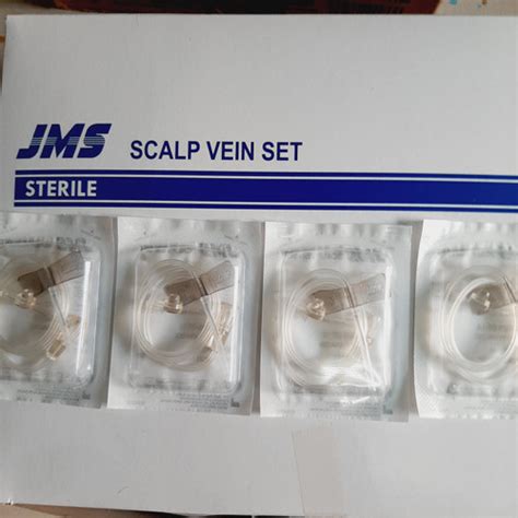 Jual Wing Needle 27G JMS Scalp Vein Set JMS 27G Wing 27G JMS Jakarta