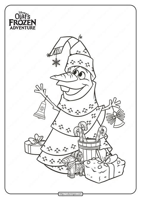 14 Frozen Olaf Disney Coloring Pages