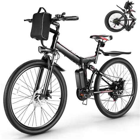 Elifine 500W Electric Bike Folding Electric Mountain Bike, 19Mph ...