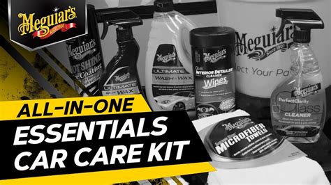 Meguiars All In One Essentials Car Care Kit Premium All In One Kit