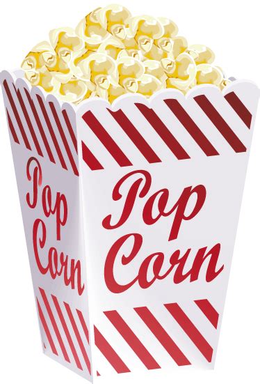 Popcorn Illustration V Gg Klisterm Rke Tenstickers