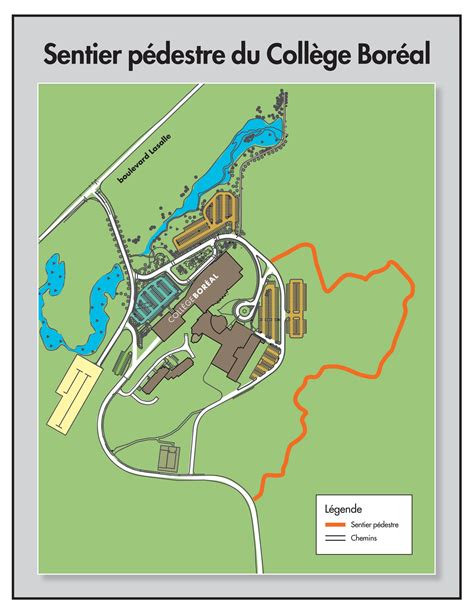 ON Nature Magazine College Boreal Trail Map Page 1