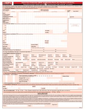 Fillable Online Know Your Client Kyc Application Form For Non Fax