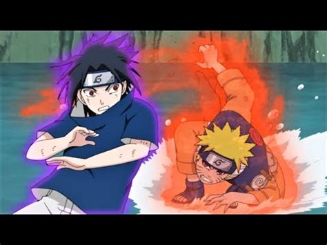 Curse Mark Sasuke Vs Nine Tailed Naruto