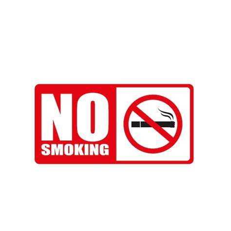 Premium Vector No Smoking Sign Forbidden Sign Vector And Illustration