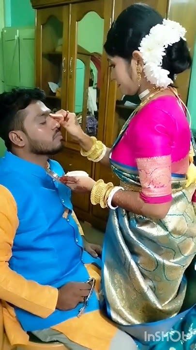 বৌভাত এর দিন বর কে সাজিয়ে দিচ্ছি♥️😊 Viral Reels Love Wedding Youtube