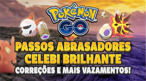 Passos Abrasadores Pesquisa Do Celebi Brilhante Corre O De Bugs E