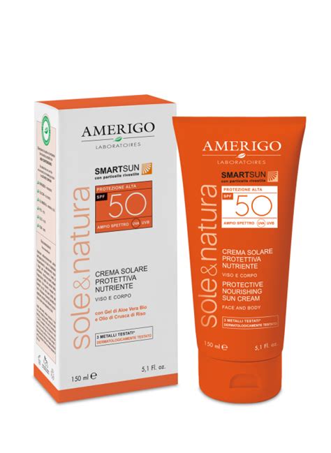 Amerigo Crema Solare Protezione Alta Spf Ml