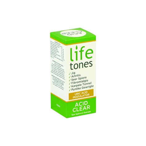 Lifetones Acid Clear for Joint & Muscle Relief