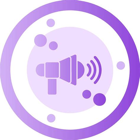 Speaker Glyph Gradient Icon 39481261 Vector Art At Vecteezy