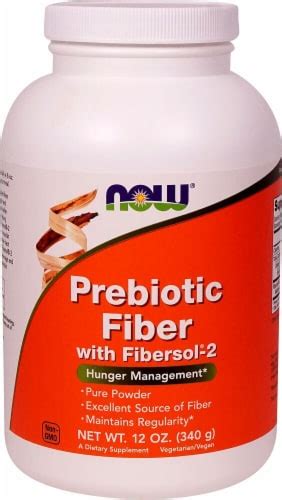 NOW Prebiotic Fiber with Fibersol 2, 12 oz - Kroger