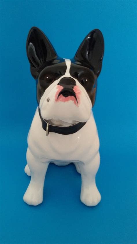 Big statue French Bulldog ceramic Illario