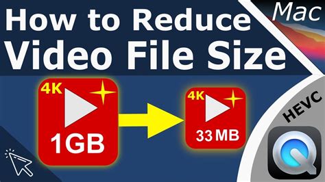 How To Reduce Video File Size On Mac Without Visual Quality Loss 2021