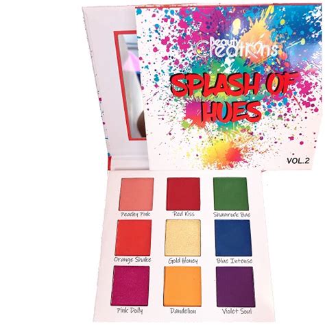 Paleta De Sombras Beauty Creations Splash Of Hues Vol 2 RomyStore