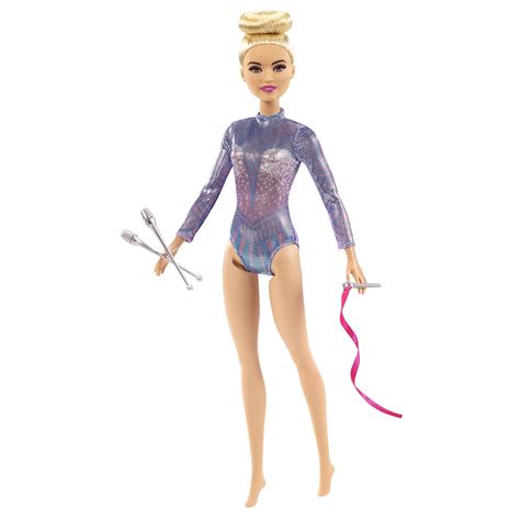 Barbie Gymnaste Blonde Poup Es Classiques La Grande R Cr
