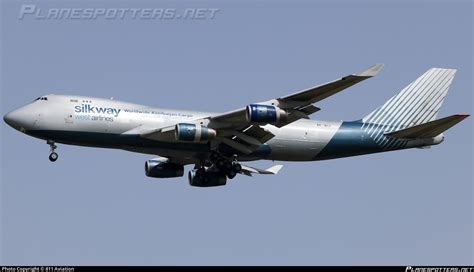 4k Bci Silk Way West Airlines Boeing 747 467f Photo By 811 Aviation