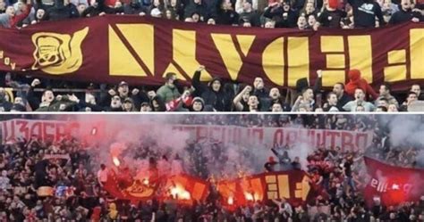 Striscione Fedayn Dalla Spagna Rischio Guerra Ultras Senza