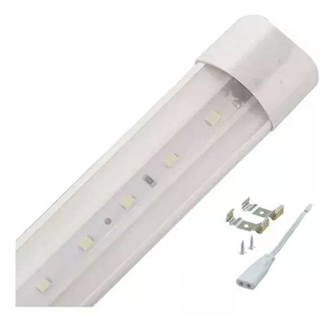 Tubo Led Suministros Diamante Tbpl W W T Mt Canaleta Plastica