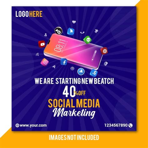 Premium Vector Social Media Poster