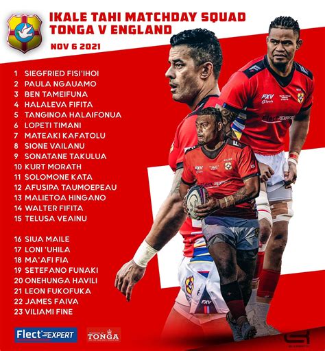 Tonga name team to play England : rugbyunion