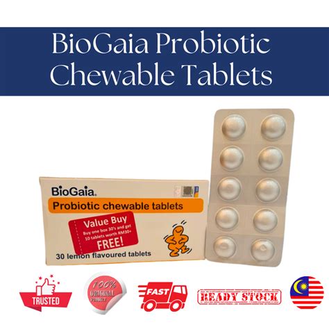 BIOGAIA PROBIOTIC CHEWABLE TABLETS EXPIRED SEPTEMBER 2024 Shopee