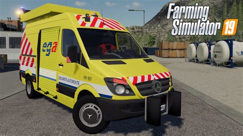 Mercedes Sprinter Ega Work Car Farming Simulator Fs Ls Car