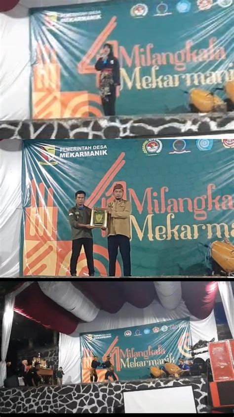 Puncak HUT RI Ke 78 Tahun Milangkala Desa Mekarmanik Yang Ke 41 Tahun