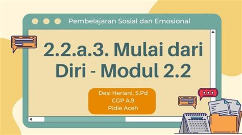 Kunci Jawaban Akurat Modul Guru Penggerak Mulai Dari Diri