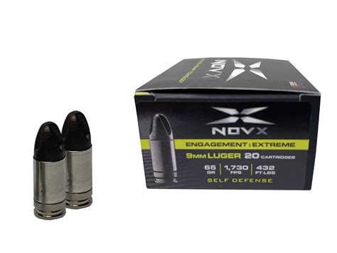 Mm Luger Gr Novx Engagement Extreme Rnd Bx Inceptor Ammunition